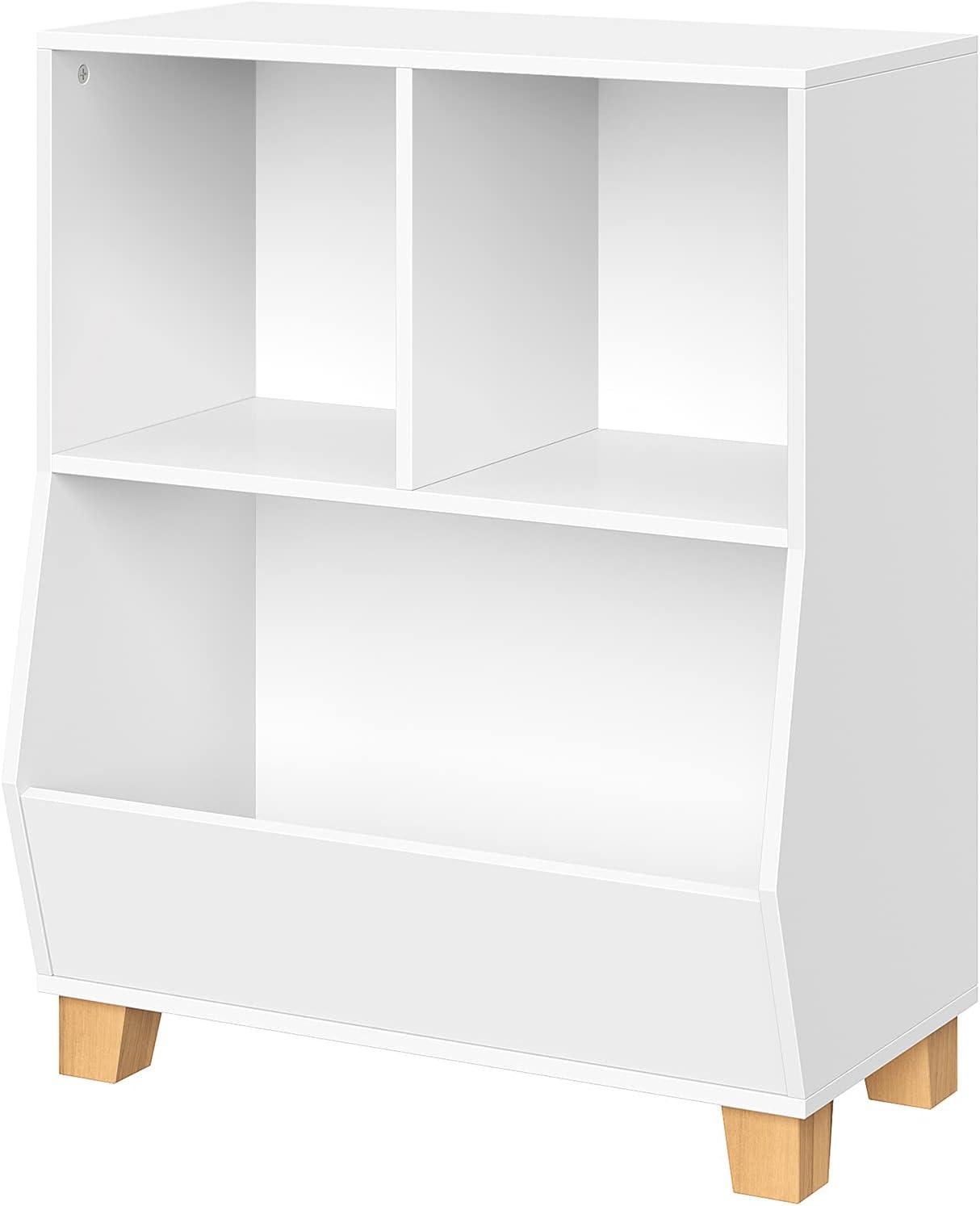 RiverRidge Home RiverRidge Kids Catch-All 24in Toy Storage Organizer with 2 Cubbies and 2 Storage Compartments