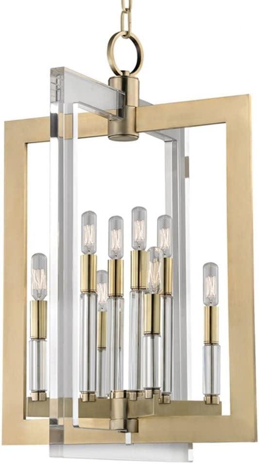 Hudson Valley Lighting Wellington 8 - Light Dimmable Geometric Chandelier