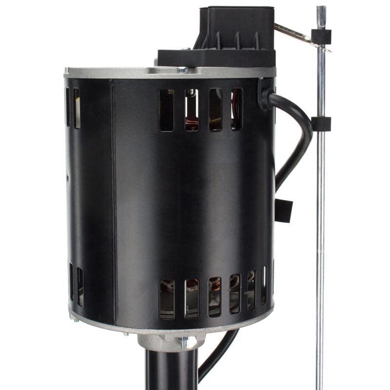 Rugged 1/2 HP Cast Iron Pedestal Sump Pump with Vertical Float Switch