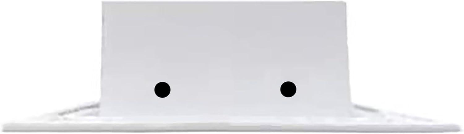 Texas Buildmart BUILDMART - 12x4 Modern AC Vent Cover - Standard Linear Slot Diffuser - Register Grille / Size: 2" H x 4" W x 12" L