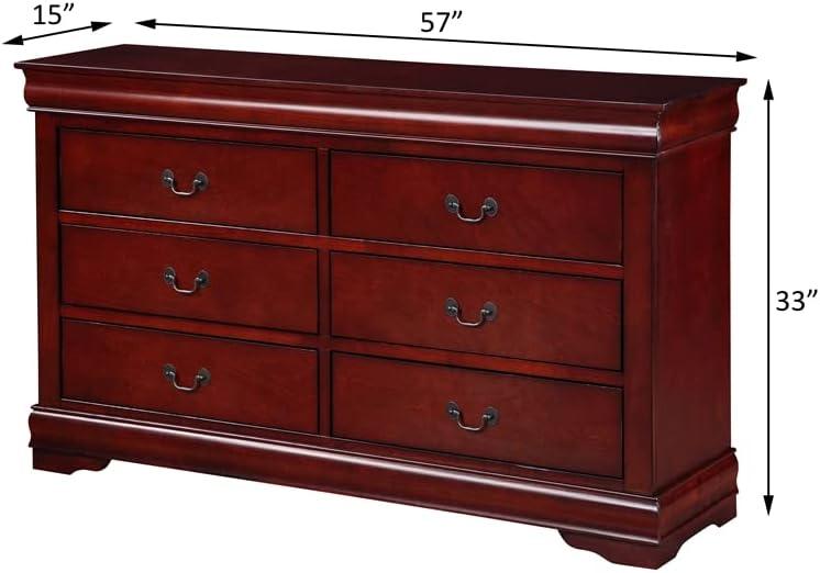 Acme Louis Philippe Dresser, Multiple Finishes Bed Room Furniture