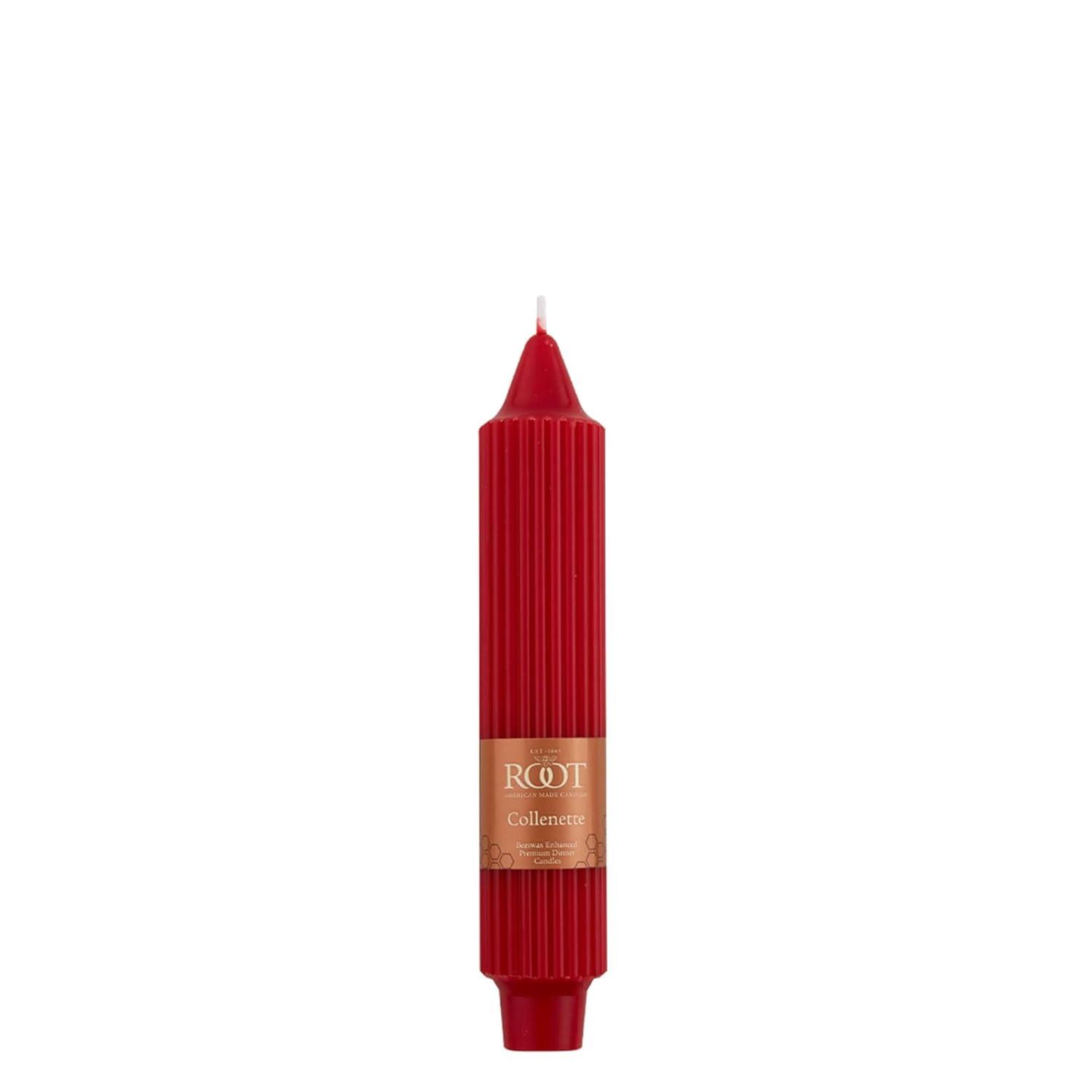 Root Candles Grecian Collenette Unscented Taper Candle & Reviews | AllModern