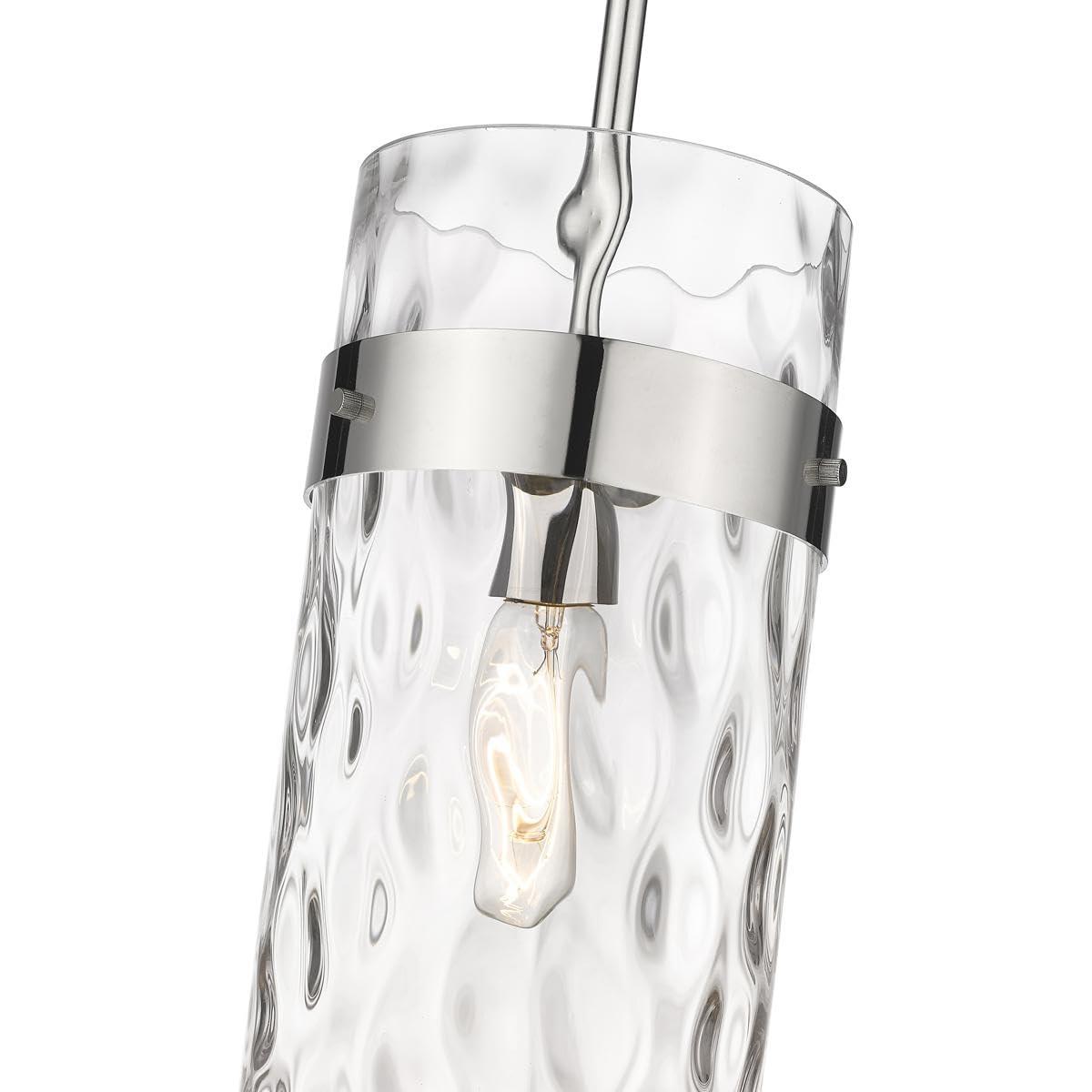 Z-Lite Fontaine 1 - Light Pendant in  Polished Nickel