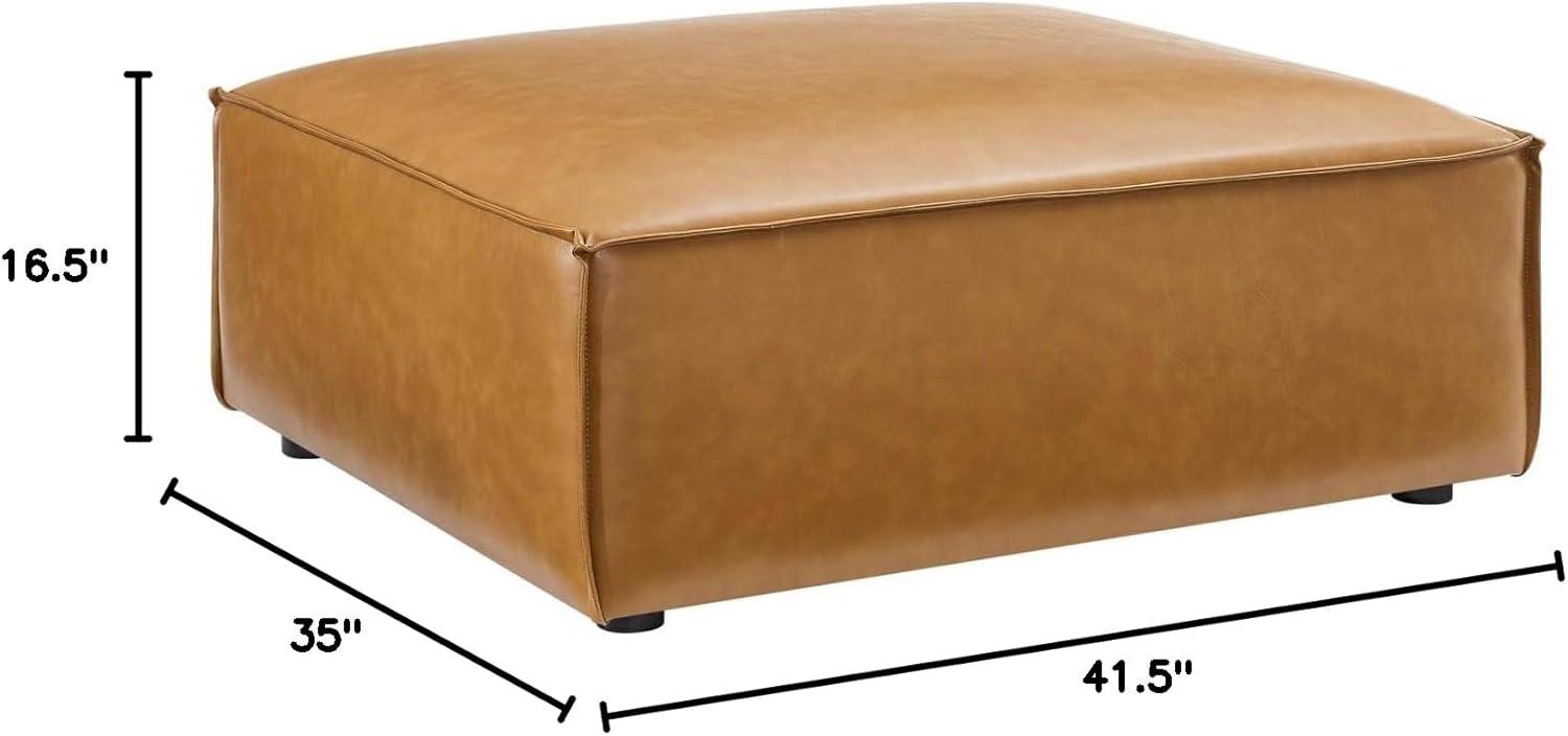 Modway Restore Vegan Leather Ottoman