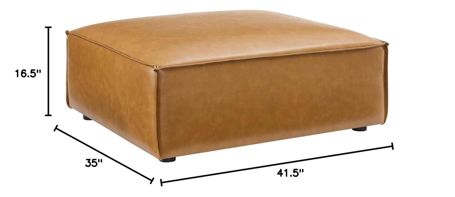 Modway Modway Restore Vegan Leather Ottoman