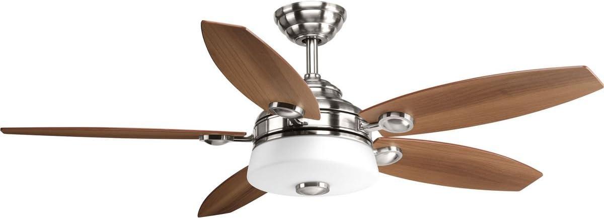 Graceful Collection 54" 5 Blade Fan w/ LED Light