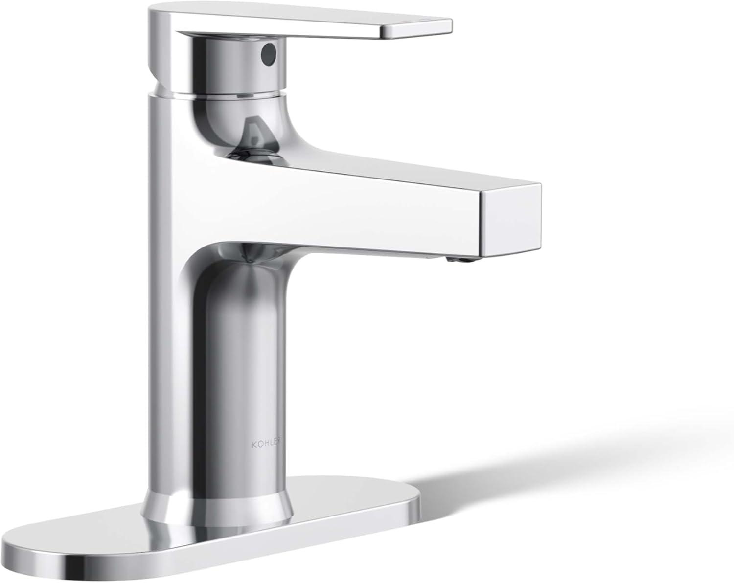 Taut Single-Control Lavatory Faucet with Escutcheon