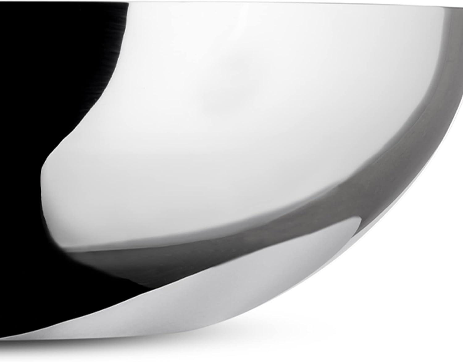 Alessi"Double" Bowl, Large, Silver