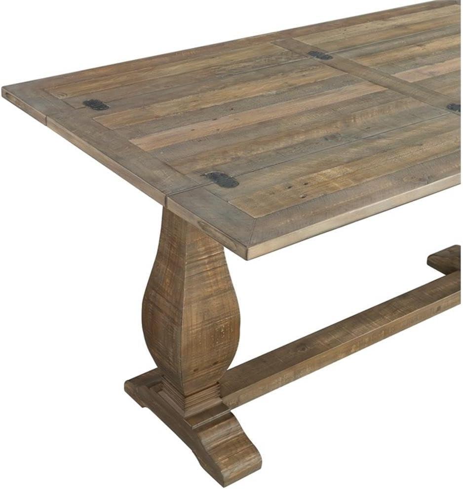 Martin Svensson Home Napa Solid Wood Flip Top Sofa Table Reclaimed Natural Brown