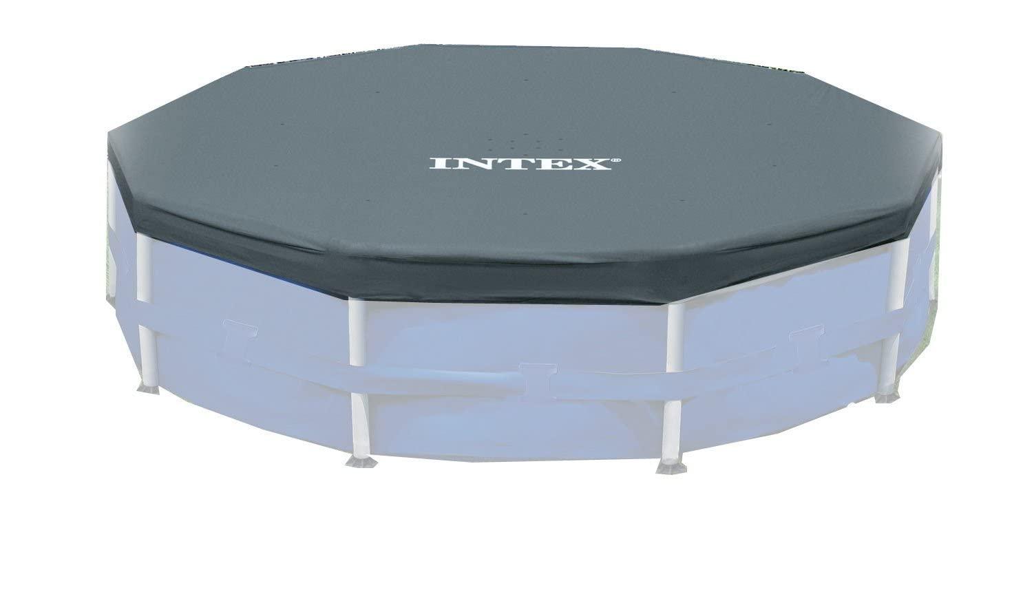 Intex Steel Round Frame Set Pool 30'' H x 144'' W x 144'' L