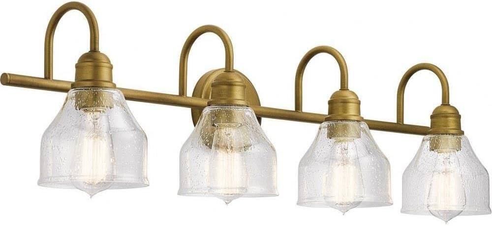 Kichler Lighting Avery 4 - Light Vanity in  Natural Brass