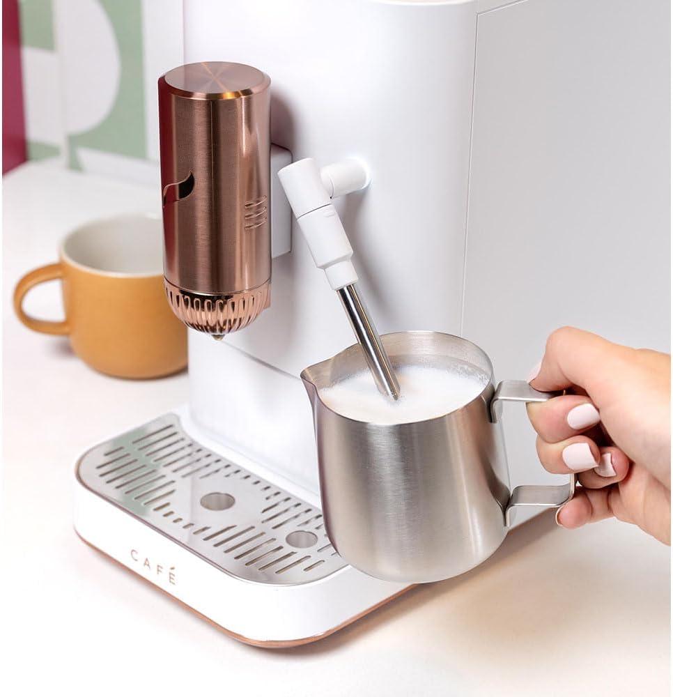 Café™ Matte White Affetto Automatic Espresso Machine