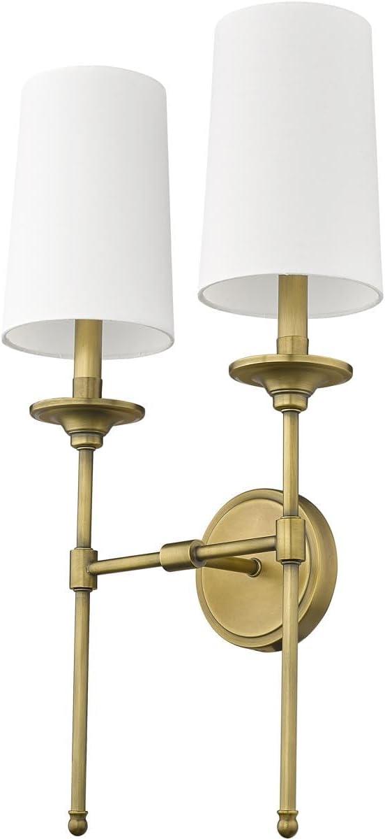 Z-Lite Emily 2 - Light Wall Light in  Rubbed Brass