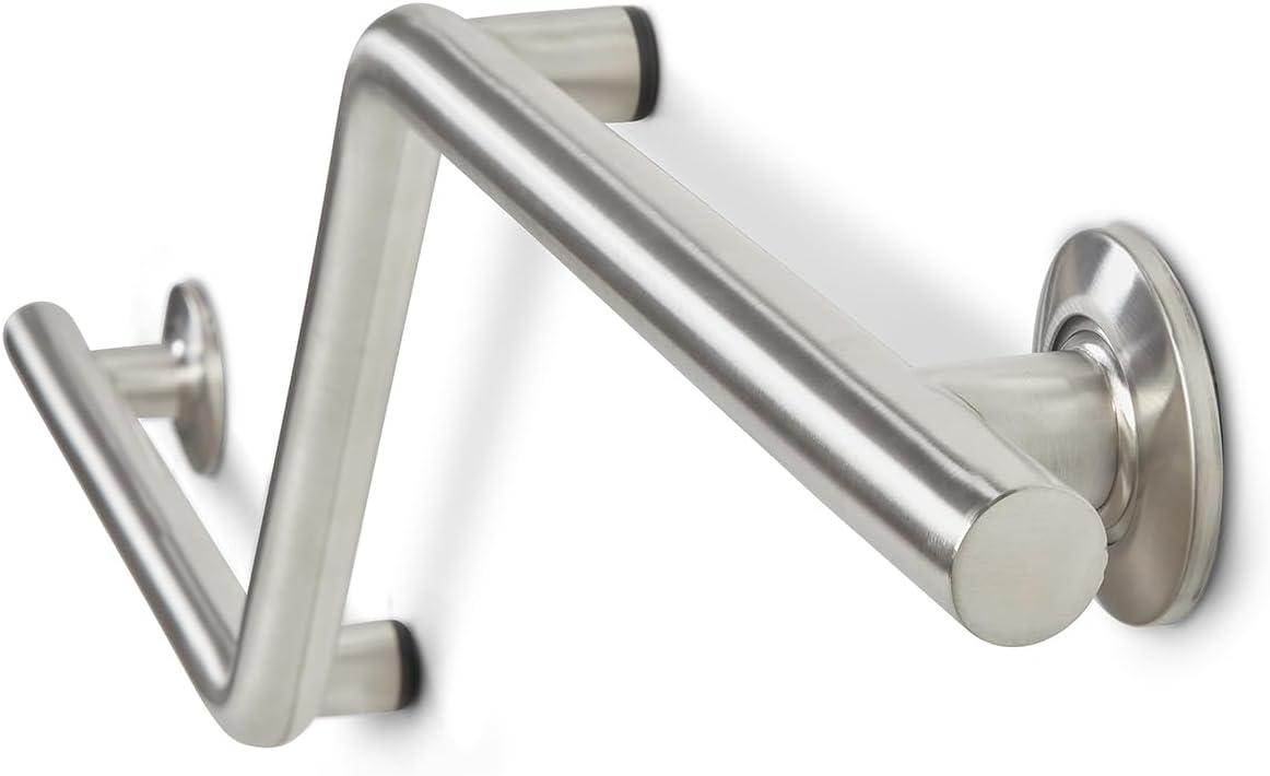 Lifestyle & Wellness Zuma Angled Wall-Mount 38" Left-Handed Grab Bar