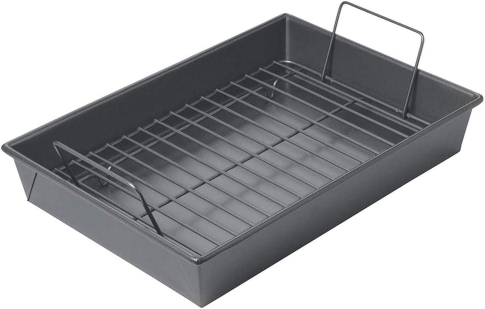 Chicago Metallic Chicago Metallic Professional 13-Inch Non-Stick Roast Pan With Rack