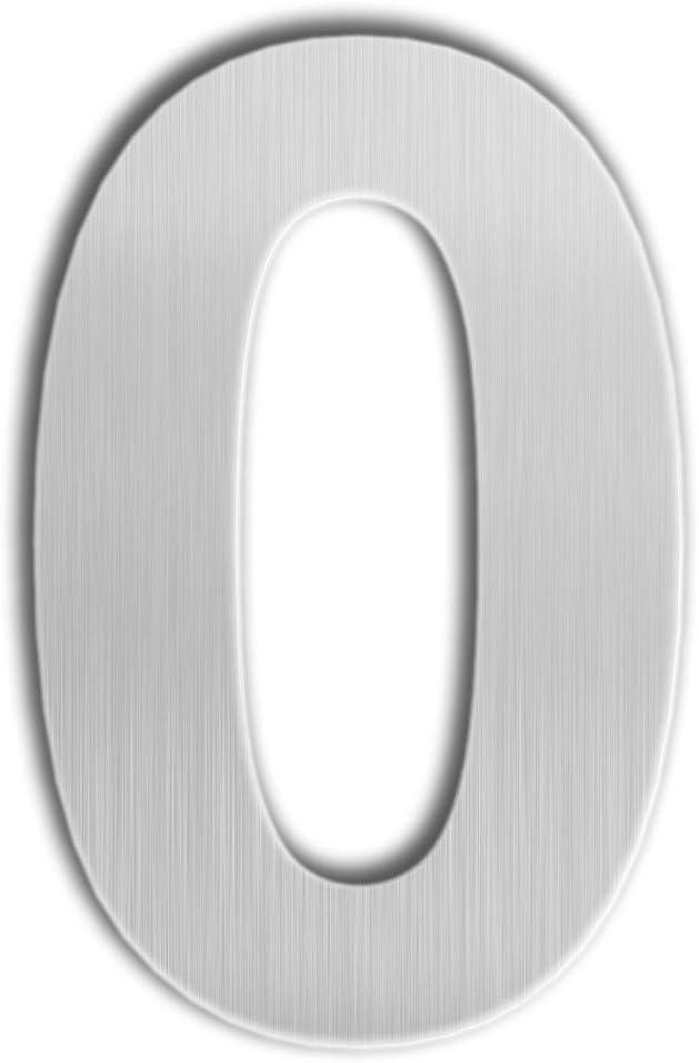 ModernStainlessHardware 6'' H Stainless Steel House Number