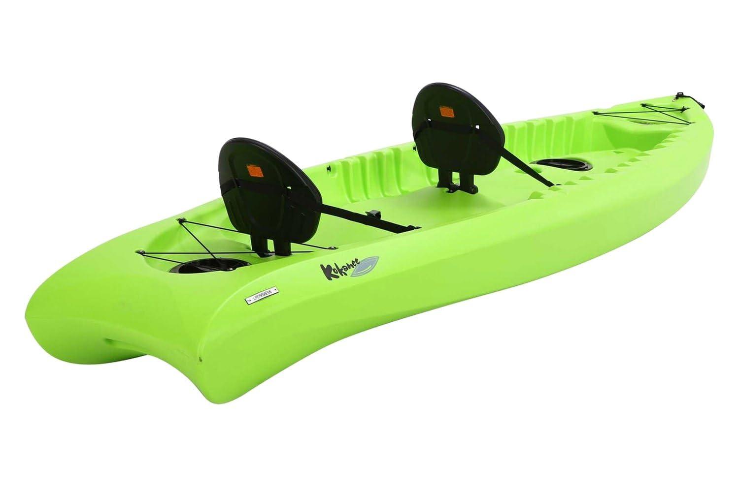 Lifetime Kokanee 10.5 ft Tandem Kayak, Lime Green (90436)