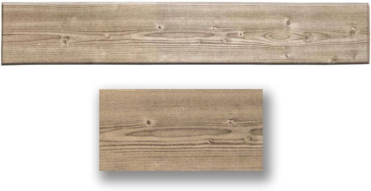 WP105 - Foam Wood Ceiling Planks 39 in x 6 in Rustic Beige (19.5 Sq.ft / Pack) - 12 Pieces