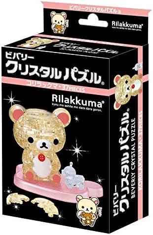 Beverly Crystal 3D Jigsaw Puzzle - Korilakkuma (37 Piece)