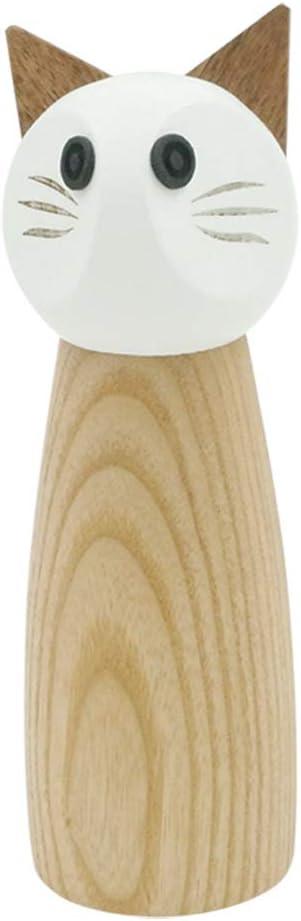 Peterson Housewares Inc. Peterson Housewares Inc. Cat Wooden Salt or Pepper Grinder