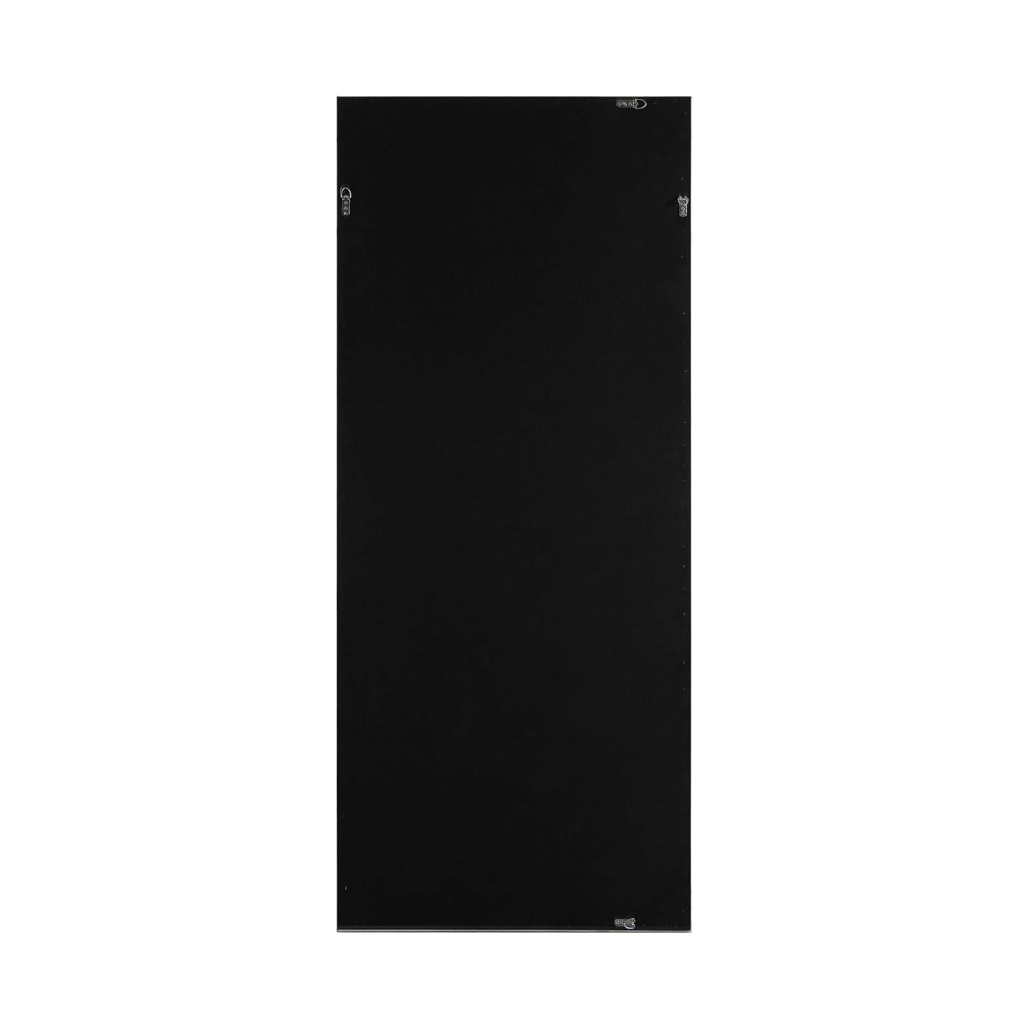 Mirrored Bevel Floor Mirror 70" x 30" by Naomi Home