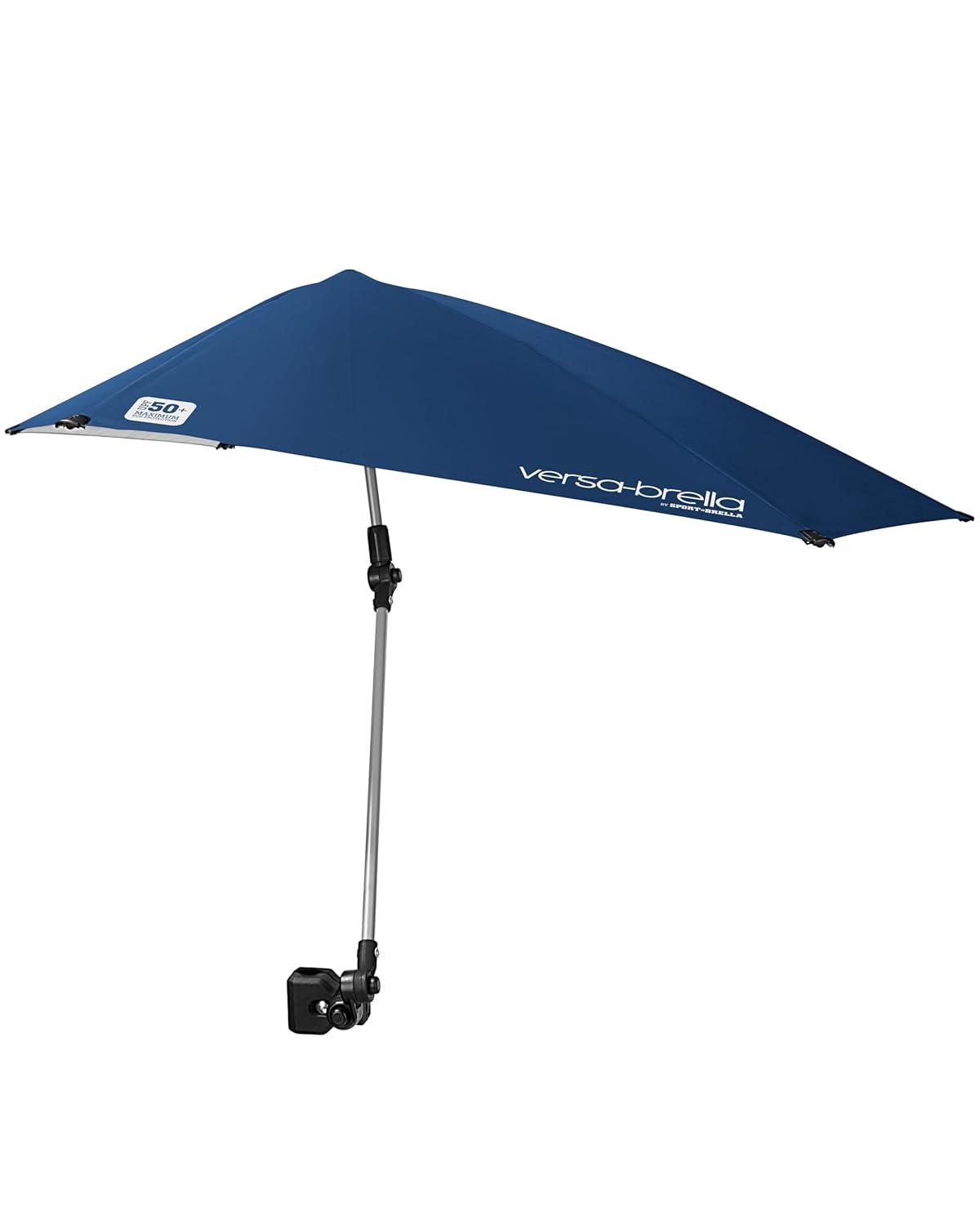 Sport-Brella Versa-Brella Umbrella with Universal Clip - Midnight Blue