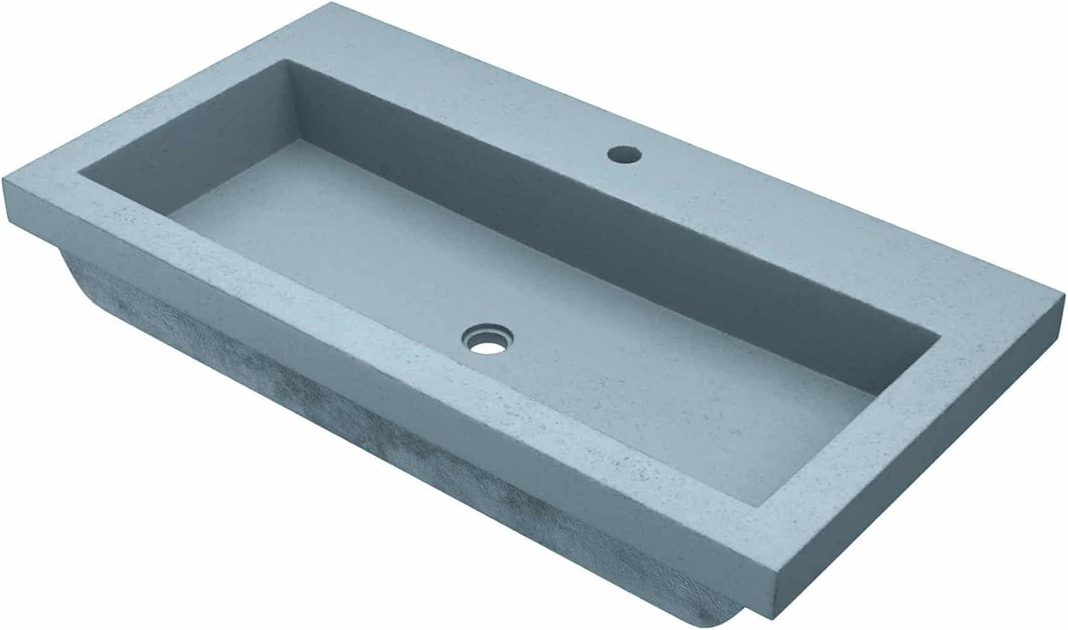 Handmade Rectangular Bathroom Sink