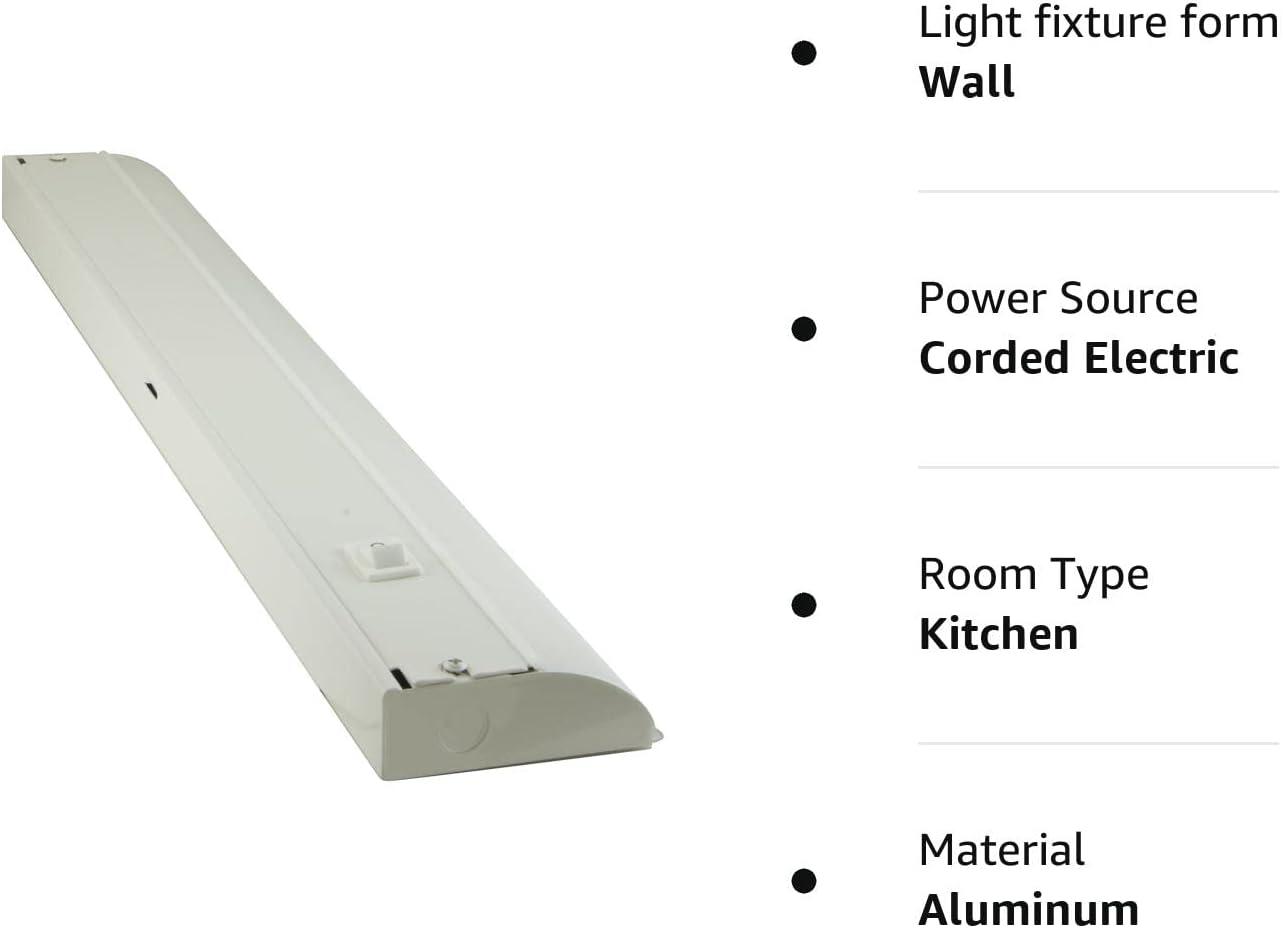 GE Premium 36in. LED Direct Wire In-Wall Dimmer Compatible Light Bar, 29434