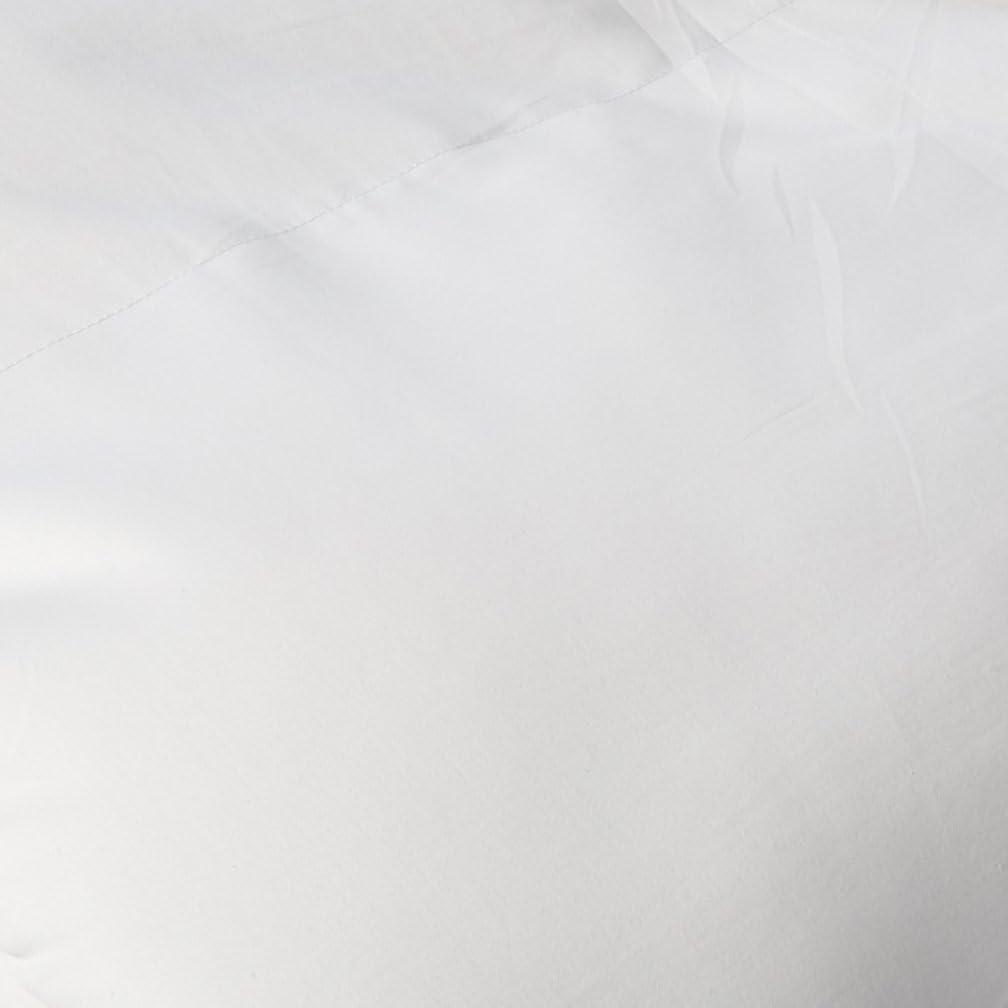 Luxurious Full/Queen White Cotton Down-Alternative Comforter