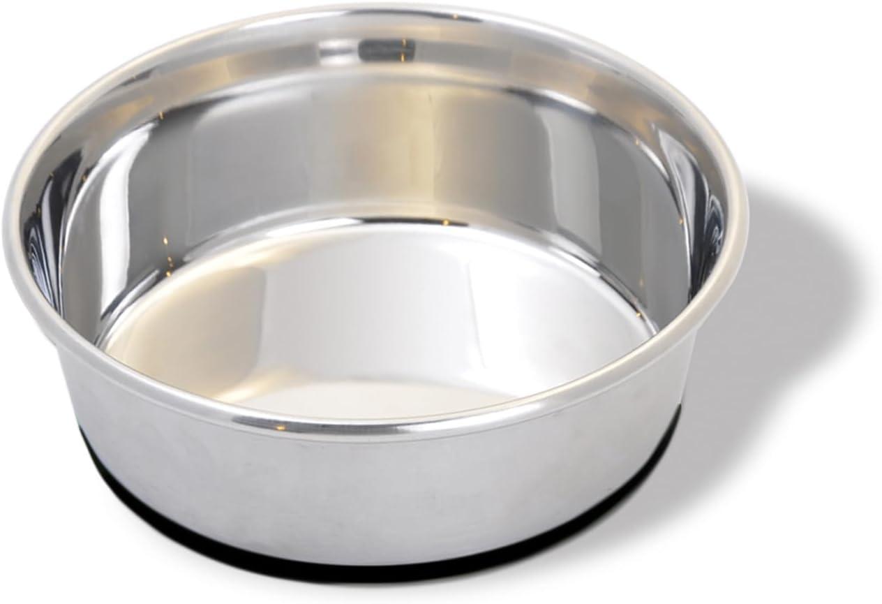 Van Ness Non Skid Large Stainless Steel Dog Bowl, 96oz