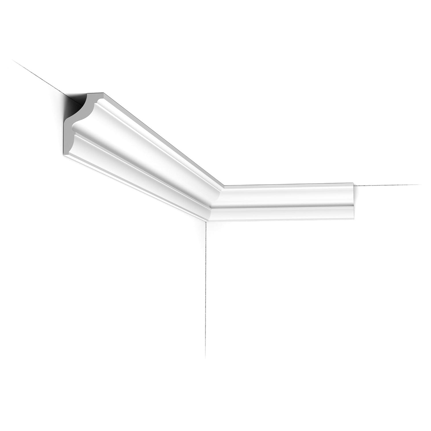 1.75'' H x 78.75'' W x 1.13'' D Plastic Crown (Set of 10)
