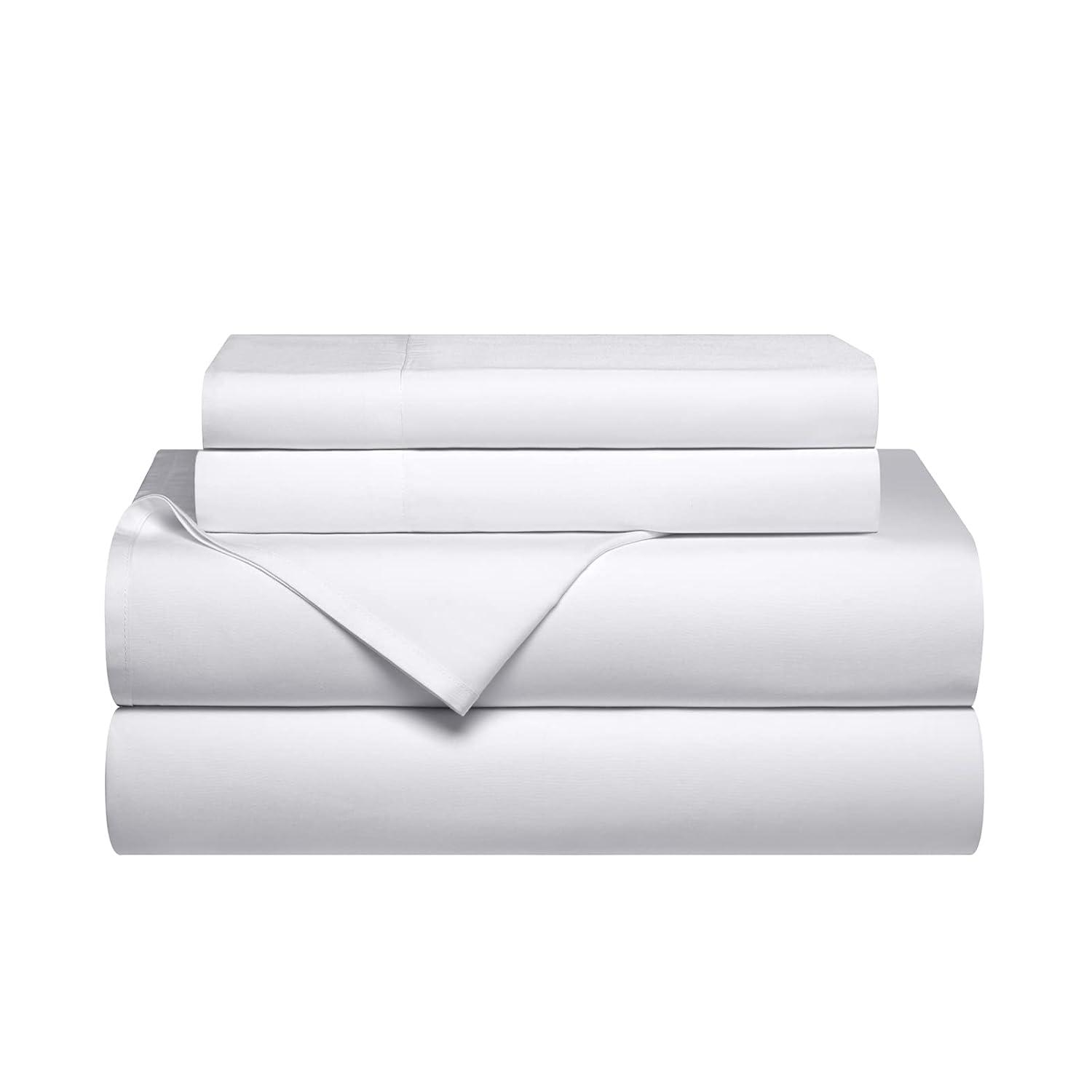 Superior Superior 300 Thread Count Rayon From Bamboo Solid Deep Pocket Bed Sheet Set