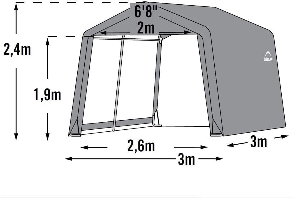 Pop-Up Canopy HD - Straight Leg Checkered Flag