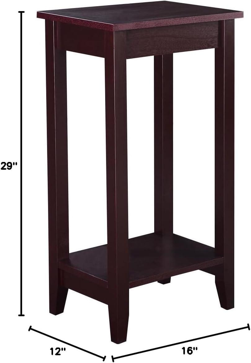 Kepooman Coffee Table, End Tables,Side End Table,Tall Wooden Sofa End Table Side Table