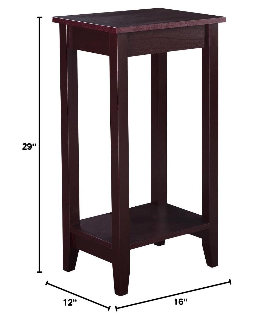 Kepooman Coffee Table, End Tables,Side End Table,Tall Wooden Sofa End Table Side Table