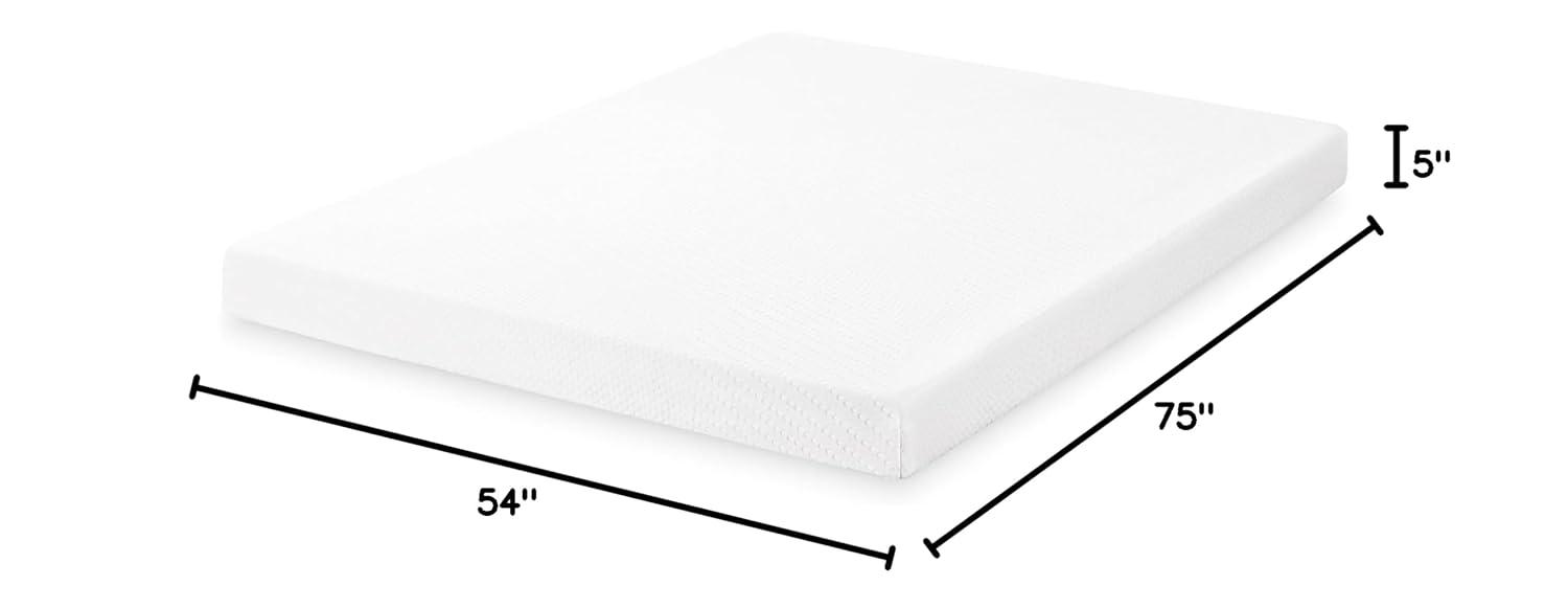 Best Price Mattress 5 Inch Full Mattress, Cooling Gel Memory Foam Mattress for Kids and Adults, Medium Firm Mattress, Bed-in-A-Box