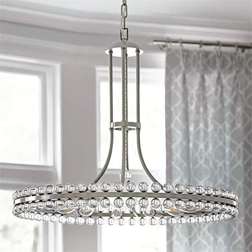 Brushed Nickel and Glass 12-Light Chandelier
