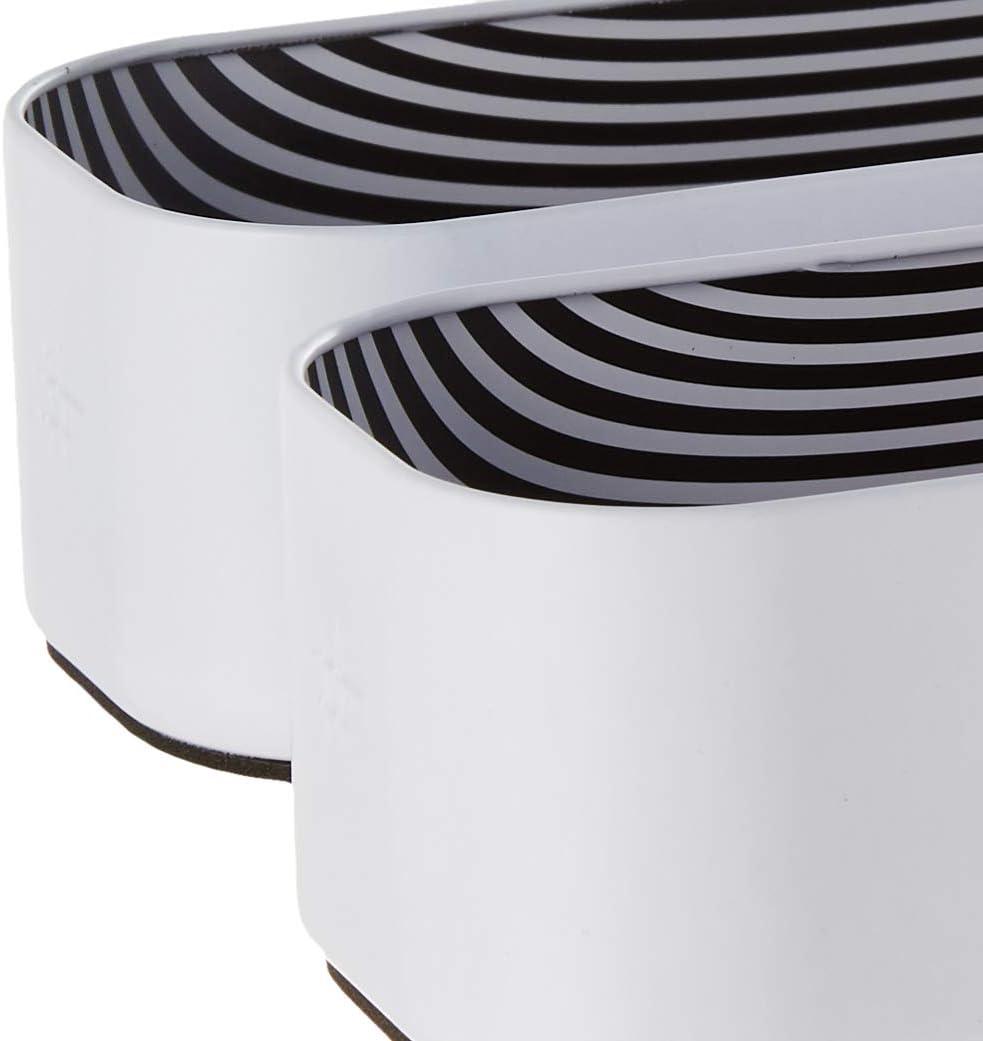 Three By Three Seattle Drawer Organizer Pack of 3, 2", Stripes (52304)