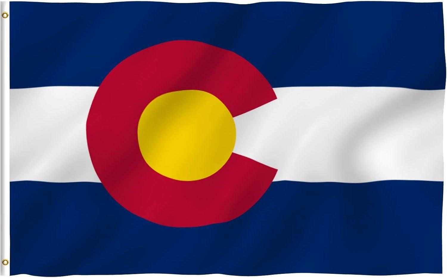 ANLEY American US State Flag Polyester 36 x 60 in. House Flag