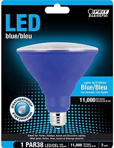 Feit Electric PAR38 E26 (Medium) LED Bulb Blue 40 Watt Equivalence 1 pk