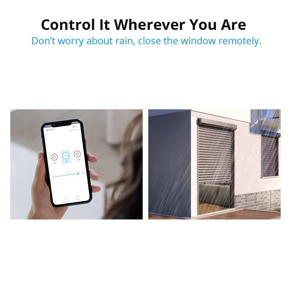 SONOFF Dual Relay Module with Power Metering ,Smart Double Relay Switch for Garage Doors and Boilers,Roller Shade Switch & Light Switch, Supports Google Assistant and Alexa,TUV Certified