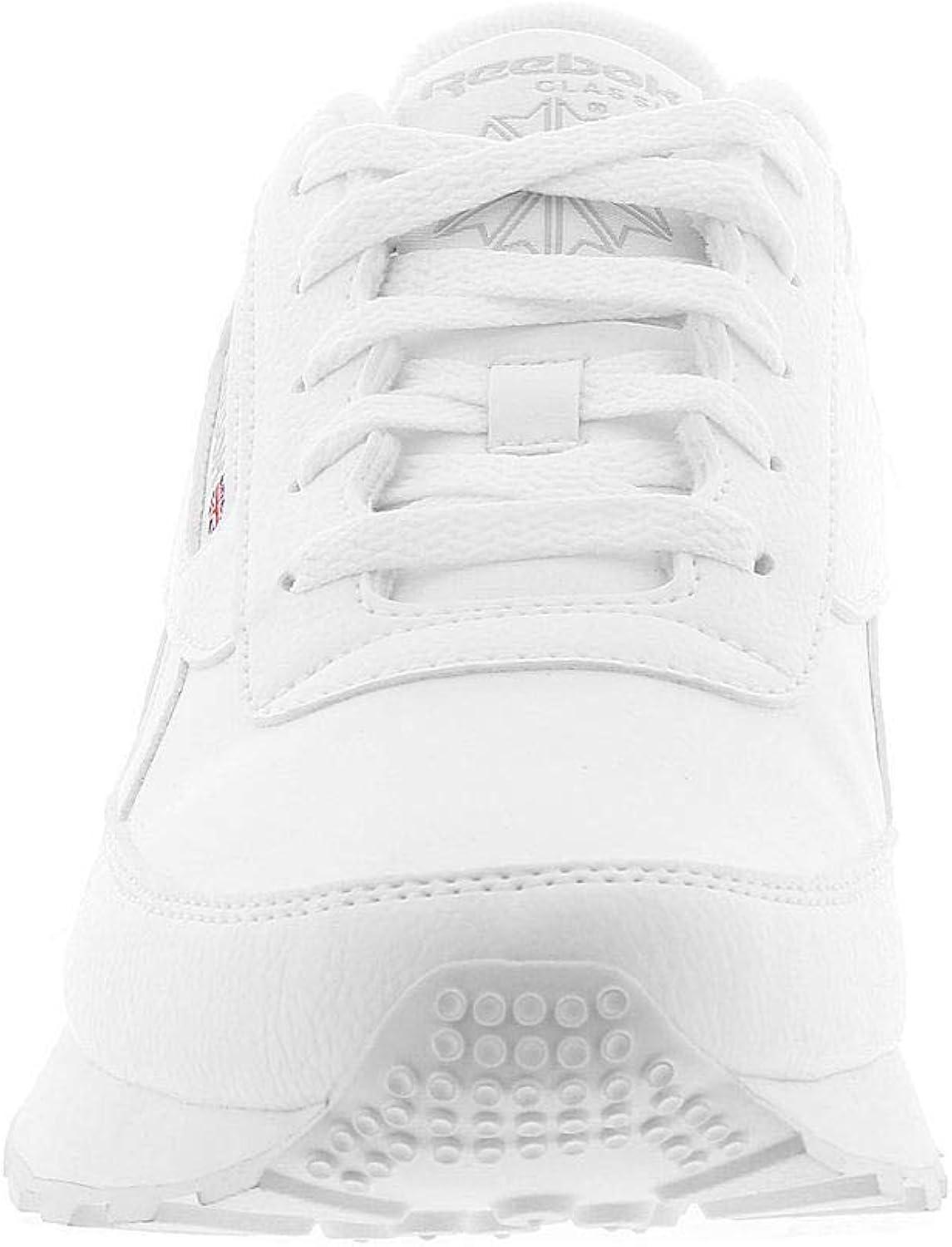 Reebok Classic Renaissance Sneakers Women White Steel Leather 100071993 D Width