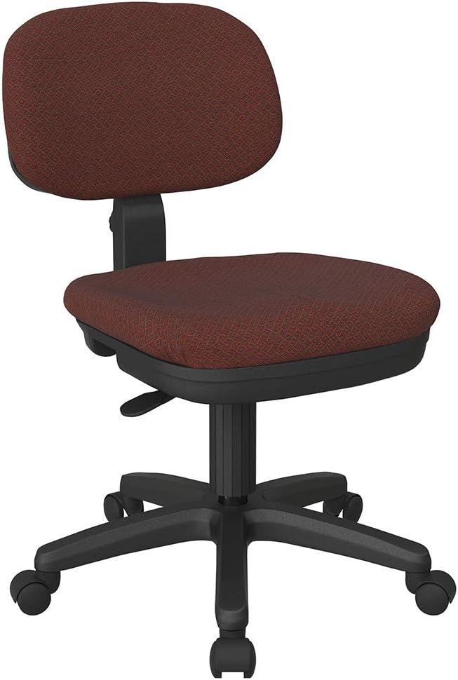 Garnet Swivel Armless Task Chair with Adjustable Height