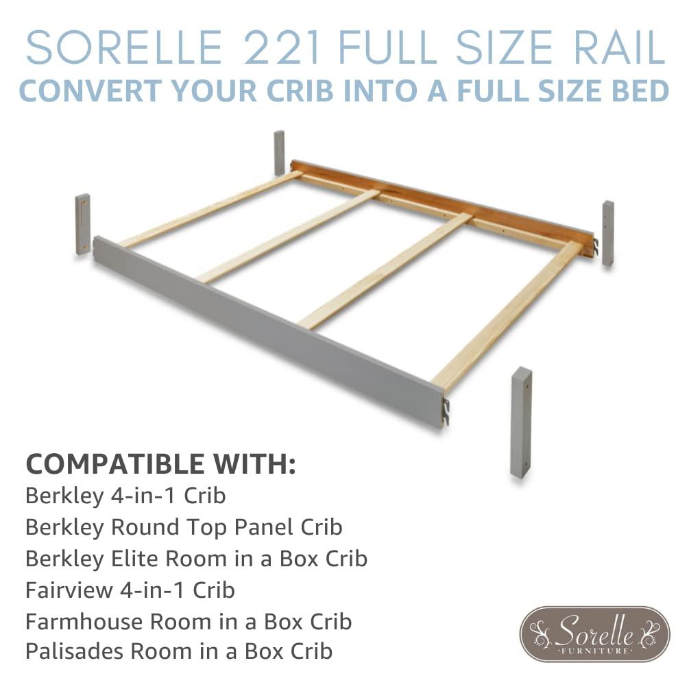 Sorelle Urban Full Bed Rails