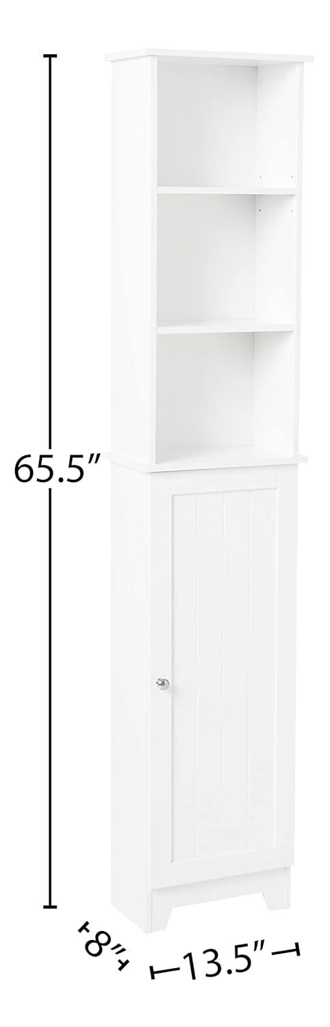 Contemporary Country Tall Floor Shelf
