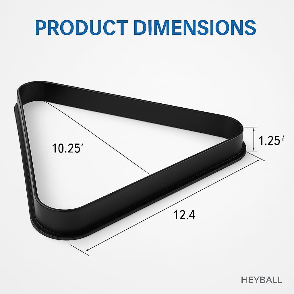 Hathaway Games Pool Table Billiard Ball Triangle Rack