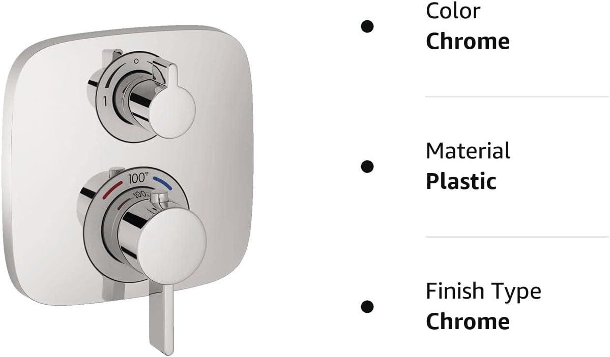 Ecostat E Temperature Memory Thermostatic Valve Trim with Diverter