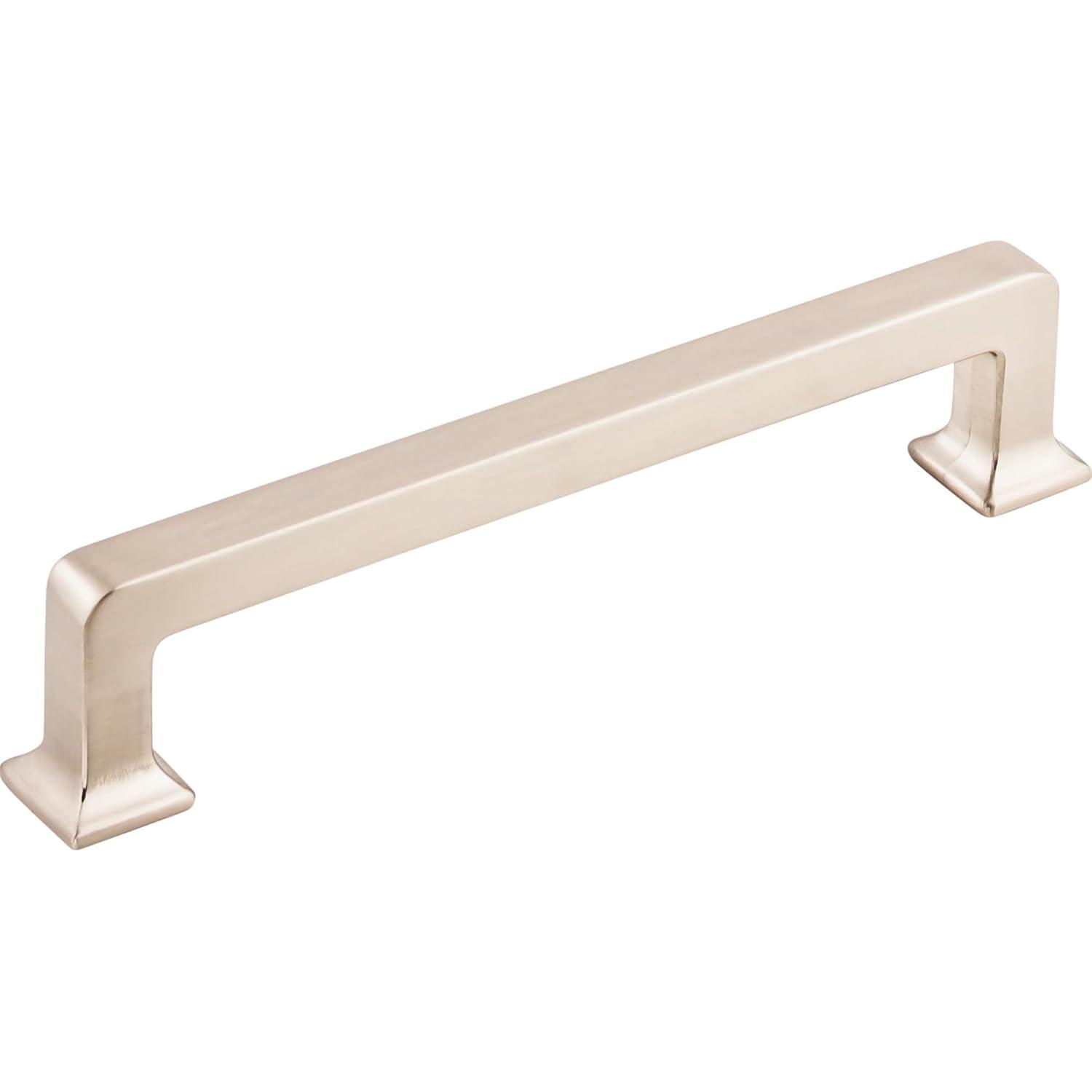 Polished Nickel 5-Inch Modern Handle Bar with Mounting Hardware