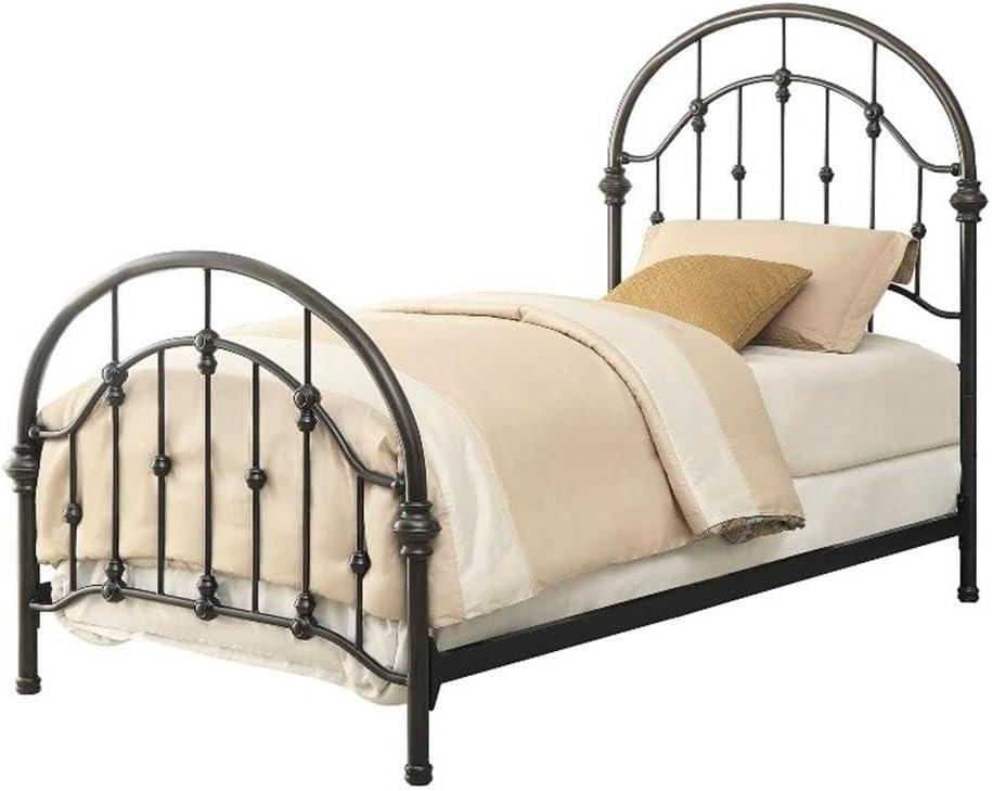 Rowan Twin Bed Dark Bronze