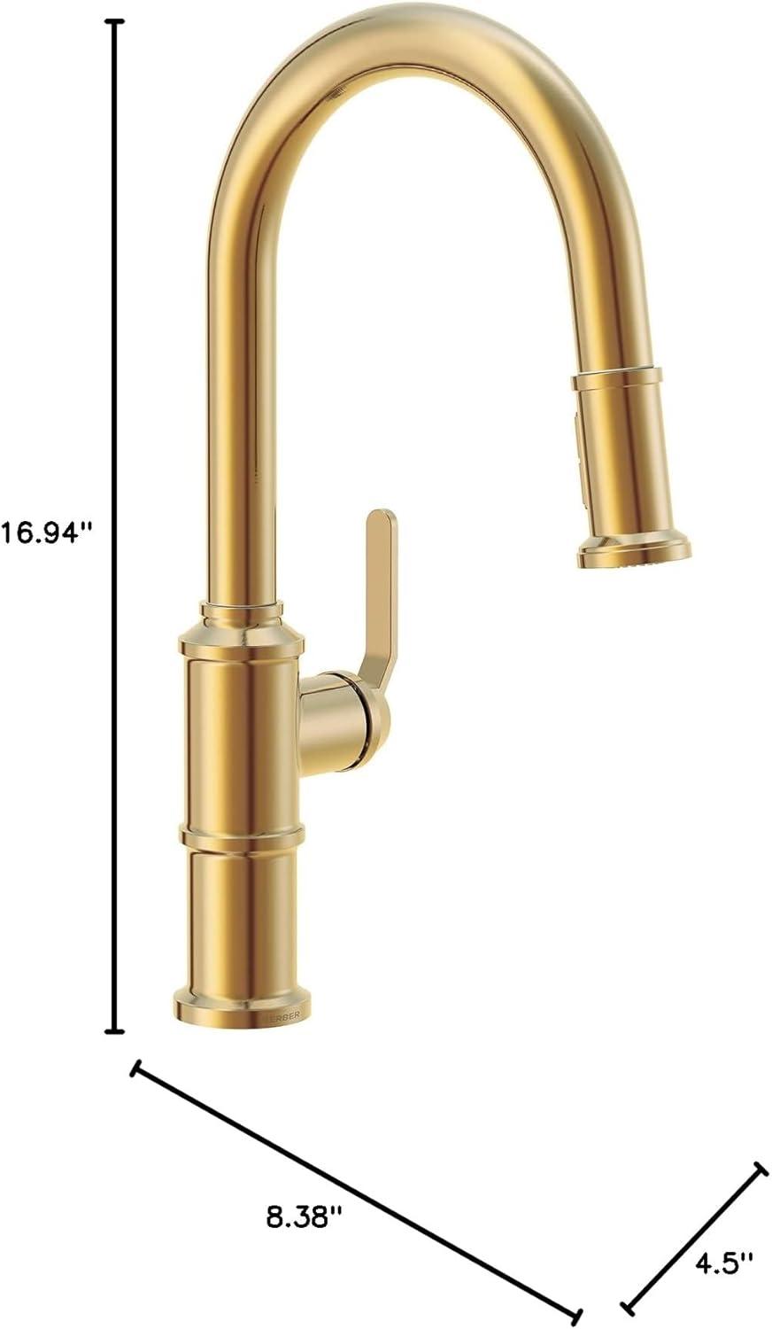 Kinzie Single Handle Pull-Down Kitchen Faucet